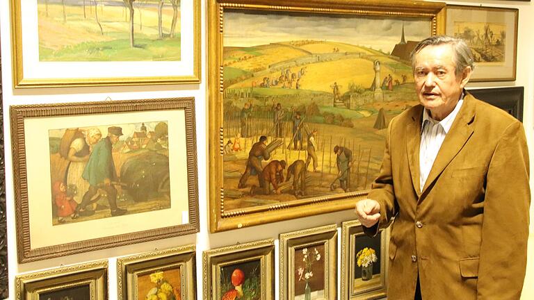 Auch Werke von Rudolf Schiestl finden sich in der Sammlung von Horst Bröstler. Der Mäzen, Sammler und Verleger wird am Dienstag, 29. September, 80 Jahre alt. Auch Werke von Rudolf Schiestl finden sich in der Sammlung von Horst Bröstler. Der Mäzen, Sammler und Verleger wird am Dienstag, 29. September, 80 Jahre alt.