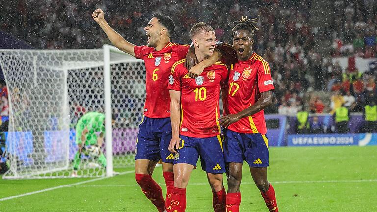 Spanische Nationalmannschaft       -  Jubelt Spanien auch gegen Deutschland?