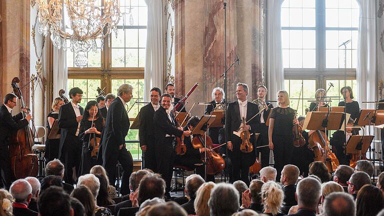 Mozartfest 2018: Hartmut Haenchen und die Camerata Salzburg im Kaisersaal der Residenz Würzburg.