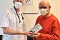 Prof. Dr. Frank Breuckmann gewinnt bundesweit den ersten entlassenen Klinik-Patienten für die Mio-Health-App.