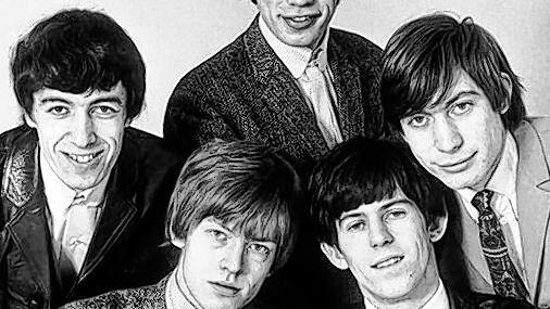 Die frühen Stones: Die undatierte Aufnahme zeigt von oben im Uhrzeigersinn: Mick Jagger, Charlie Watts, Keith Richards, Brian Jones und Bill Wyman.