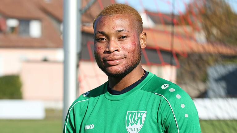 Osakpolor Iyore vom SV Heidingsfeld hat in der laufenden Kreisliga-Saison 20 Tore geschossen. Der 20-Jährige hat längst das Interesse höherklassiger Klubs geweckt.