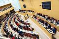 Bayerischer Landtag       -  Alle gegen die AfD: Künftig gibt es keine langen Debatten zu Kandidaturen mehr. (Archivbild)