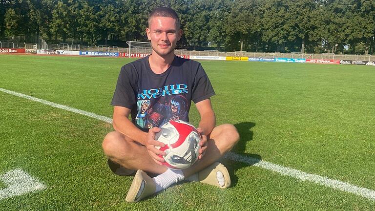 Will mit dem FC 05 Schweinfurt aufsteigen: Devin Angleberger.