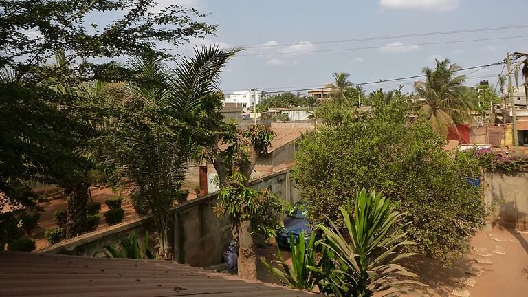 Blick auf wachsende Hauptstadt Lome Togo Blick auf wachsende Hauptstadt Lome Togo