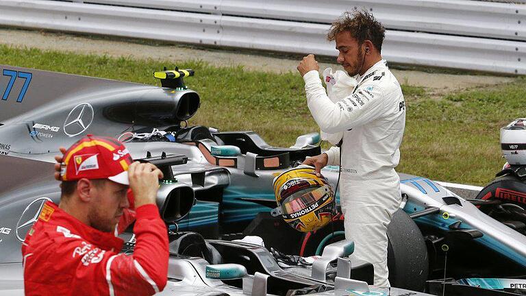 Lewis Hamilton       -  Lewis Hamilton hat 34 Punkte Vorsprung auf Sebastian Vettel.