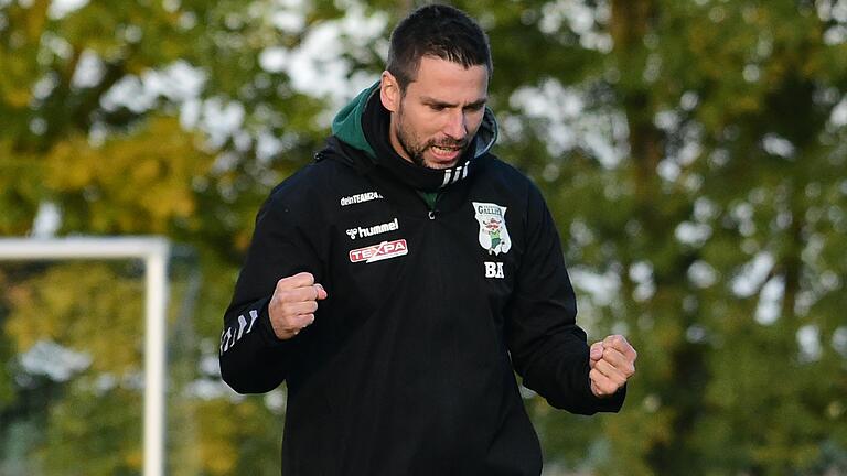 Andreas Brendler, Trainer des TSV Großbardorf, feierte mit seiner Mannschaft einen 2:1-Sieg bei der DJK Vilzing.