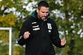Andreas Brendler, Trainer des TSV Großbardorf, feierte mit seiner Mannschaft einen 2:1-Sieg bei der DJK Vilzing.
