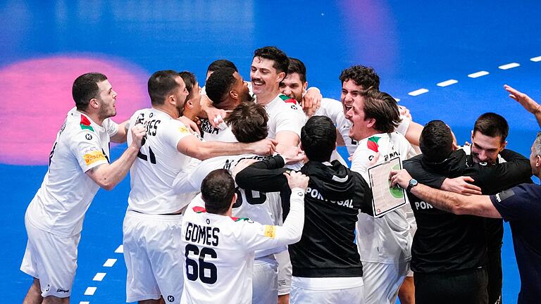 Spanien - Portugal       -  Portugals Handballer stehen vorzeitig im WM-Viertelfinale und könnten dort auf Deutschland treffen.