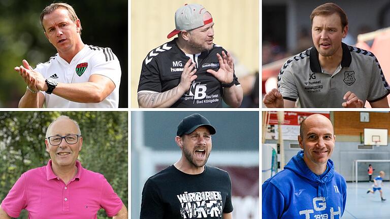 Geteiltes Echo: (oben von links) Marc Reitmaier, Matthias Gerhardt, Julian Grell sowie (unten von links) Hansjürgen Ragati, Marco Wildersinn und Tobias Riedner beurteilen die Reformpläne zum Kinderfußball höchst unterschiedlich. Geteiltes Echo: (oben von links) Marc Reitmaier, Matthias Gerhardt, Julian Grell sowie (unten von links) Hansjürgen Ragati, Marco Wildersinn und Tobias Riedner beurteilen die Reformpläne zum Kinderfußball höchst unterschiedlich.