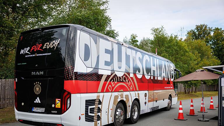 Anreise des DFB-Teams vor den Nations-League-Spielen       -  Das DFB-Team ist wieder zurück im Quartier der Heim-EM.