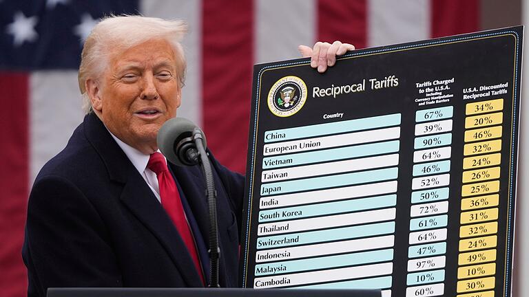 US-Präsident Donald Trump       -  Donald Trump gibt sich gesprächsbereit beim Thema US-Zölle - aber nur unter Bedingungen. (Archivbild)