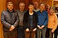 Die neue Vorstandschaft (von links): Peter Schmitt, Harald Hock, Marina Knoll, Heribert Hierl, Ramona Breitenbach, Otto Orth, Ingrid Hartwig, Günter Staub.