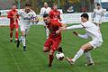Durfte sich wieder in vorderster Front austoben und gehörte zu den Aktivposten im Fuchsstädter Team: Nico Neder (Bildmitte). Foto: ssp       -  Durfte sich wieder in vorderster Front austoben und gehörte zu den Aktivposten im Fuchsstädter Team: Nico Neder (Bildmitte). Foto: ssp
