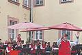 Die Georgi-Bläser Bad Brückenau sorgten für die passende musikalische Unterhaltung beim Sommerfest des Pflegeheims Schloss Römershag.       -  Die Georgi-Bläser Bad Brückenau sorgten für die passende musikalische Unterhaltung beim Sommerfest des Pflegeheims Schloss Römershag.