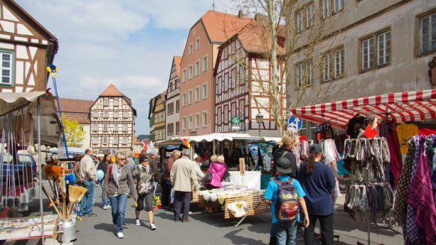 Märkte in MünnerstadtFoto: Dieter Britz       -  Märkte in MünnerstadtFoto: Dieter Britz