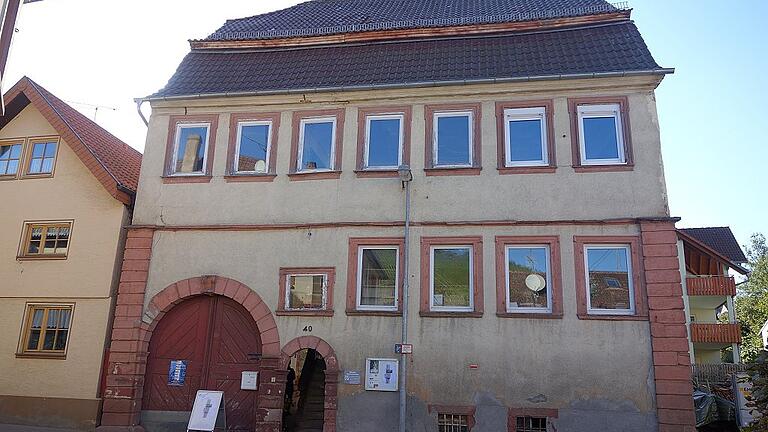 Das ehemalige Weinhandelshaus Buchler in Gerlachsheim, einem Ortsteil von Lauda-Königshofen.