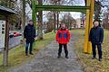 Das Bild zeigt (von links) Klaus Spitzl (Geschäftsführer NBR), den neuen Wanderwegekoordinator Alvaro Sanchez und Landrat Thomas Bold am Einstieg des Fernwanderwegs Hochrhöner in Bad Kissingen.       -  Das Bild zeigt (von links) Klaus Spitzl (Geschäftsführer NBR), den neuen Wanderwegekoordinator Alvaro Sanchez und Landrat Thomas Bold am Einstieg des Fernwanderwegs Hochrhöner in Bad Kissingen.