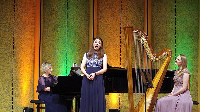 Das Trio Melodia beim Kissinger Winterzauber       -  Das Trio Melodia beim Kissinger Winterzauber