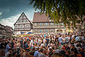 Vom 5. bis 7. August feiert die Stadt Zeil wieder ihr Weinfest (Archivbild, 2022). Neu ist in diesem Jahr eine Sicherheitsabgabe. Und auch der Wein wird etwas teurer.