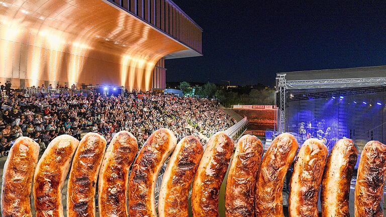 Um die Wurst und weniger um die Musik ging es beim Streit ums Essen zum Würzburger Hafensommer 2023. Um die Wurst und weniger um die Musik ging es beim Streit ums Essen zum Würzburger Hafensommer 2023. 