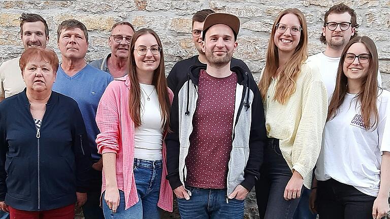 Auf dem Foto (hinten von links): Nicolas Hörning, Alexander Hörning, Detlef Schrauth, Kai Lang, Benedikt Schäffer; (vorne von links):&nbsp; Jutta Möllmann, Katharina Schebler, Daniel Droll, Theresa Rapps, Christina Schebler; es fehlt: Gernot Lang.