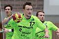 Diese drei Leistungsträger wollen die DJK Rimpar Wölfe auch in ihrer neunten Saison zum Klassenerhalt in der 2. Handball-Bundesliga führen: Kapitän Patrick Schmidt (vorne), Rückraumrechts Steffen Kaufmann (rechts) und Abwehrchef Philipp Meyer (links). Allerdings fehlt Letzterer wegen einer Verletzung erst mal.&nbsp;&nbsp;