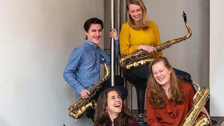 Das Samxophonquartett Ardemus