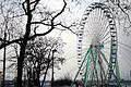 Riesenrad auf der Deutzer Kirmes       -  Nach einem Stromausfall läuft die Deutzer Kirmes in Köln wieder. (Archivbild)