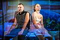 Michael Gumpert und Nuria Abels als Zinnsoldat und Ballerina auf der Bühne der Chambinzky Kammerspiele.