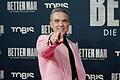 Robbie Williams       -  Robbie Williams stellte den Film &bdquo;Better Man&rdquo; kürzlich in Köln vor. (Archivbild)