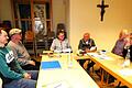 Die Verantwortlichen im Vorstandsteam der KAB Gernach: Kassier Florian Berchtold, Kassenprüfer Roland Grau, Stellv. Vorsitzender Roman Kempf, Vorsitzender Thomas Treutlein, Günter Webert (Vorsitzender des Kreis- und Stadtverbandes Schweinfurt der KAB), Präses Pfarrer Thomas Amrehn (von links).