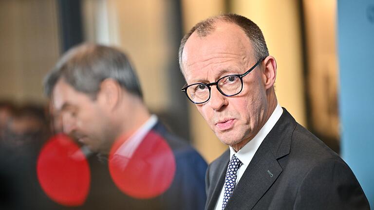 Nach der Bundestagswahl - Sitzung der Unionsfraktion       -  CDU-Chef Merz setzt auf schnelle Gespräche mit der SPD über eine neue Regierung.