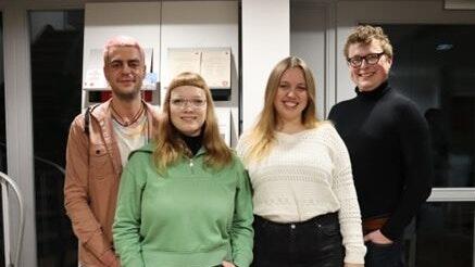 Der neue Vorstand der Jusos Würzburg (von links): Markus Mader, Emili Walter, Franziska Müller und Frederik Pilz). Der neue Vorstand der Jusos Würzburg (von links): Markus Mader, Emili Walter, Franziska Müller und Frederik Pilz).