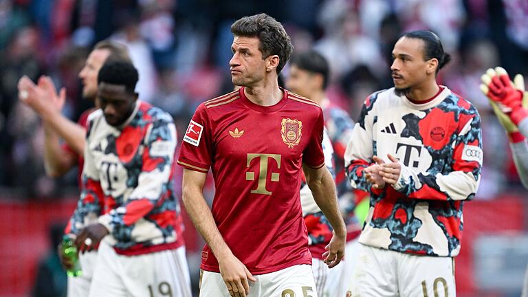 Bayern München - VfL Bochum       -  Thomas Müllers (M) Laune war nach dem Bochum-Flop erstmal dahin.