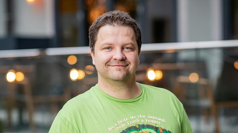 Thomas Ortlepp, Vorsitzender des Würzburger Stammtisch der Deutschen Tolkien Gesellschaft Thomas Ortlepp, Vorsitzender des Würzburger Stammtisch der Deutschen Tolkien Gesellschaft