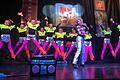 Die Festungsgarde des TV 73 Würzburg stellte in ihrem Schautanz die Musik der 80-er Jahre vor.