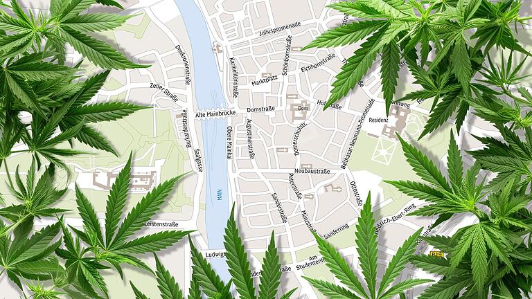Der Konsum von Cannabis ist seit April 2024 auch in Unterfranken in der Öffentlichkeit legal. Doch es gibt Einschränkungen für viele Orte und Plätze in einer Kommune. Der Konsum von Cannabis ist seit April 2024 auch in Unterfranken in der Öffentlichkeit legal. Doch es gibt Einschränkungen für viele Orte und Plätze in einer Kommune.