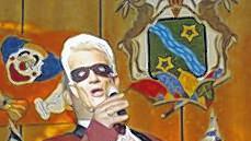 Hoher Besuch: Auch Heino ließ sich in Sendelbach blicken.