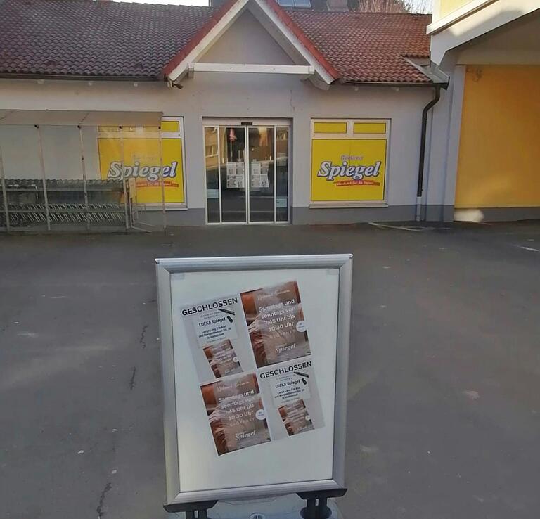 Geschlossen: Seit Ende Februar hat der "nah & gut"-Lebensmittelmarkt in Reichenberg den Verkauf eingestellt. Geschlossen: Seit Ende Februar hat der "nah & gut"-Lebensmittelmarkt in Reichenberg den Verkauf eingestellt.