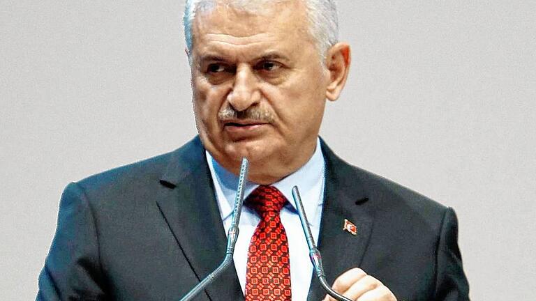TURKEY-POLITICS-PARTY-AKP       -  Binali Yildirim, türkischer Premierminister
