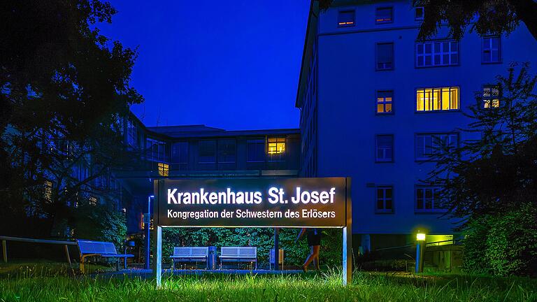 Das Krankenhaus St. Josef in Schweinfurt soll Ende 2024 geschlossen werden.