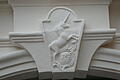 Der Schlussstein im Torbogen kündet vom Namen des &quot;Haus zum Einhorn&quot;.