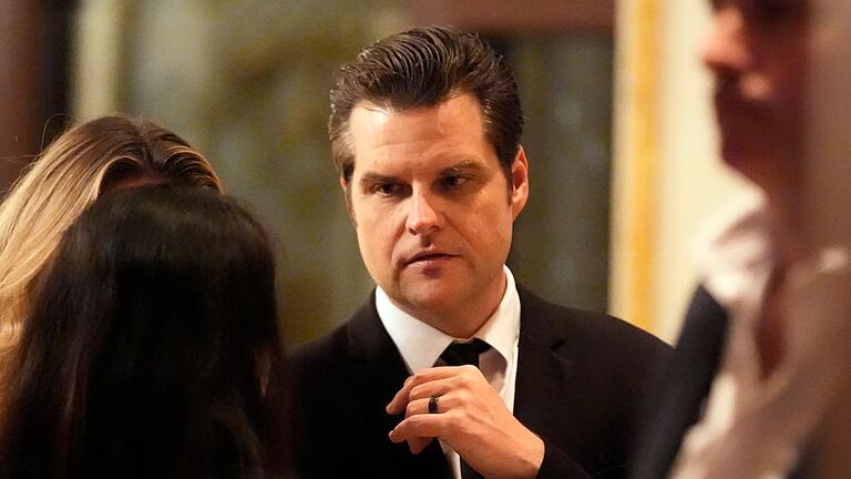 Nach den US-Wahlen 2024 - Trump       -  Trump will ihn zum US-Justizminister machen: Matt Gaetz