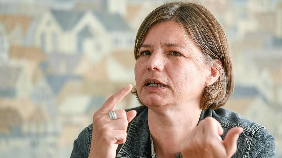 Manuela Rottmann ist seit 2017 die einzige Bundestagsabgeordnete der Grünen aus Unterfranken.  Foto: Thomas Obermeier       -  Manuela Rottmann ist seit 2017 die einzige Bundestagsabgeordnete der Grünen aus Unterfranken.  Foto: Thomas Obermeier