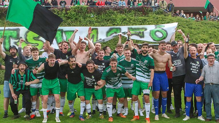 Der TSV Gnodstadt steigt als Meister der A-Klasse Würzburg 2 in die Kreisklasse auf.