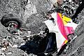 Germanwings-Absturz 2015 - Absturzstelle       -  An einem Berg oberhalb von Seyne-les-Alpes zerschellte am 24. März 2015 die Germanwings-Maschine mit der Flugnummer 4U 9525. Alle 144 Passagiere und die sechs Besatzungsmitglieder starben.