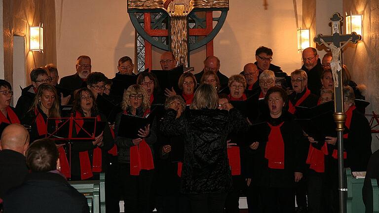 Der stimmgewaltige Chor der jungen Kantorei.