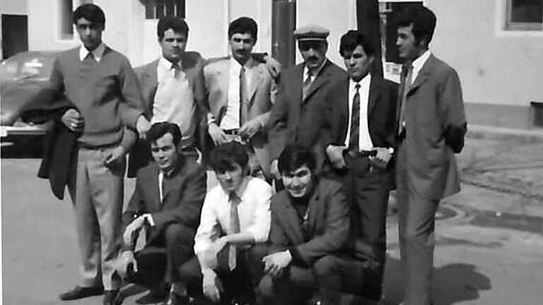 Die erste Generation von Türken 1971 in Karlstadt. Die erste Generation von Türken 1971 in Karlstadt.