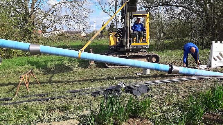 Arbeiten der RMG in der Nähe von Ettleben (Markt Werneck): Im laufenden Jahr hat der Verband rund ein Prozent des Netzes saniert. Arbeiten der RMG in der Nähe von Ettleben (Markt Werneck): Im laufenden Jahr hat der Verband rund ein Prozent des Netzes saniert.